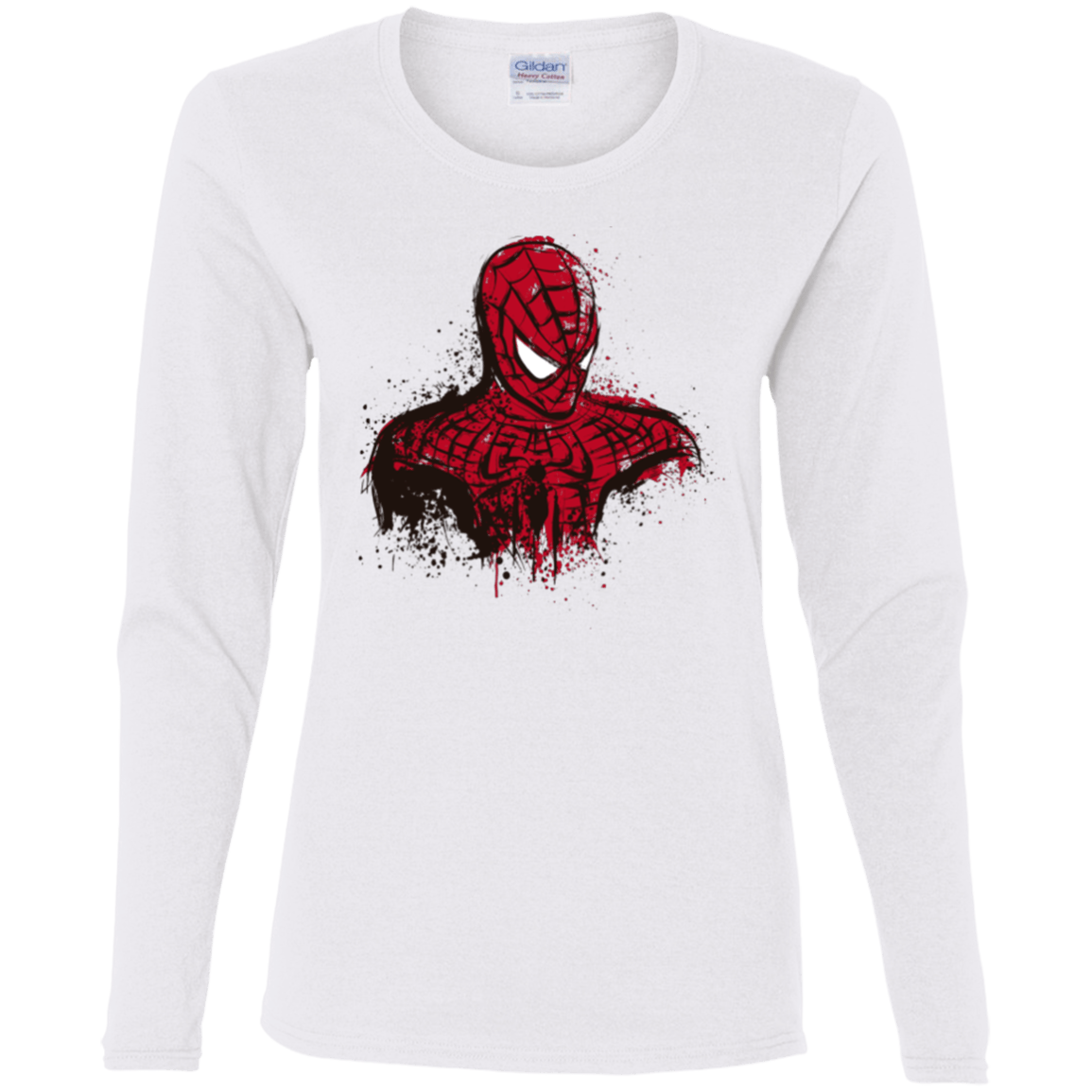 T-Shirts White / S Behind the Mask Women's Long Sleeve T-Shirt