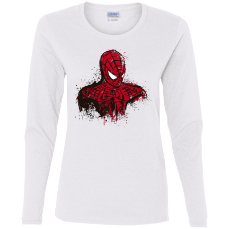 T-Shirts White / S Behind the Mask Women's Long Sleeve T-Shirt