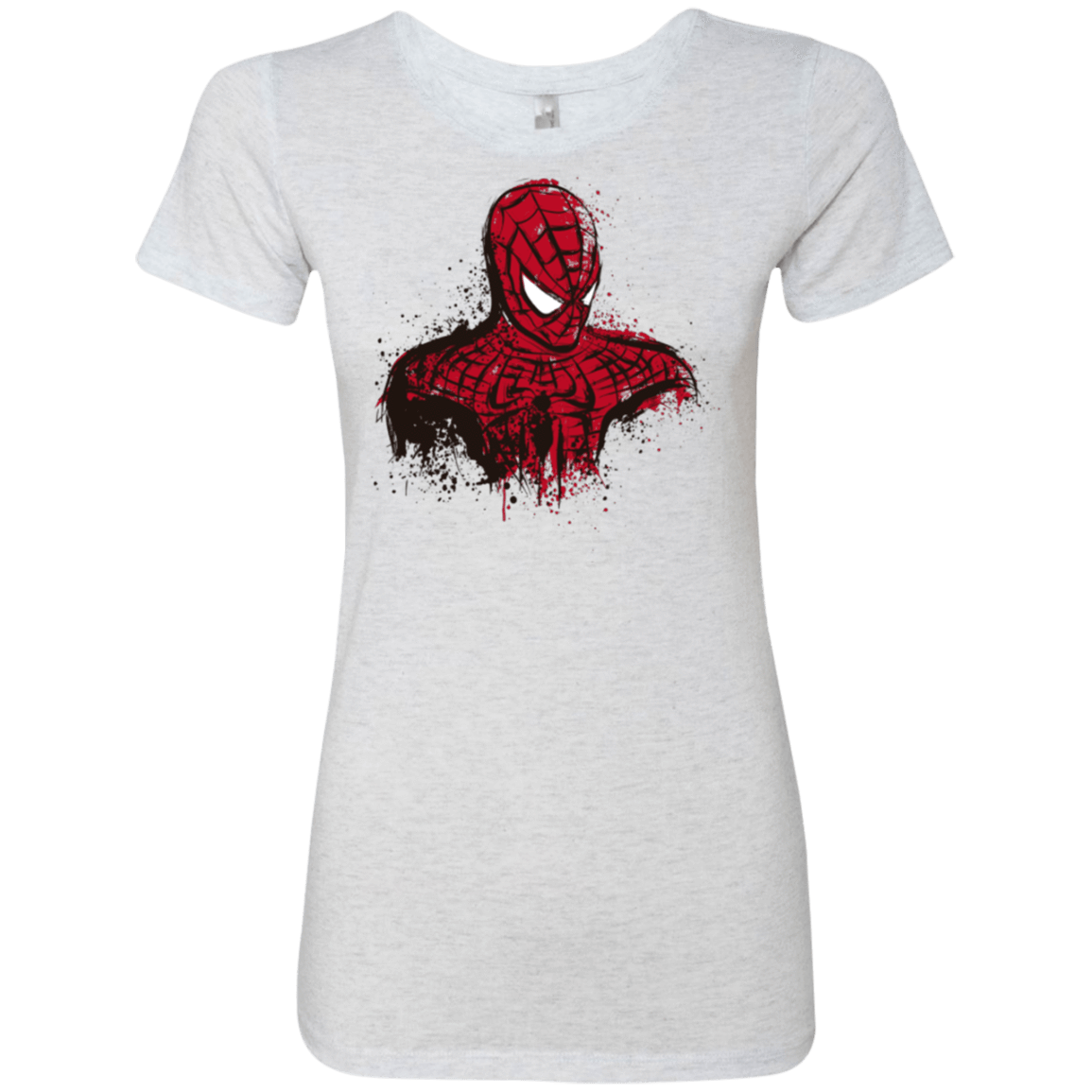 T-Shirts Heather White / Small Behind The Mask Women's Triblend T-Shirt