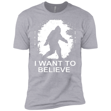 T-Shirts Heather Grey / YXS Believe Boys Premium T-Shirt