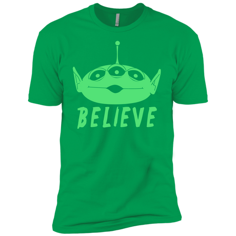 T-Shirts Kelly Green / YXS Believe Boys Premium T-Shirt