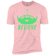 T-Shirts Light Pink / YXS Believe Boys Premium T-Shirt
