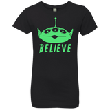 T-Shirts Black / YXS Believe Girls Premium T-Shirt