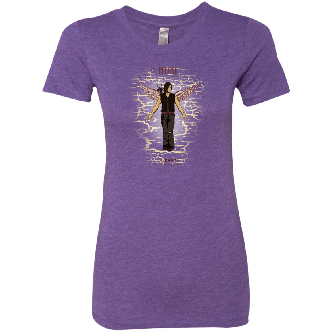 T-Shirts Purple Rush / Small Believe in Daryl Women's Triblend T-Shirt