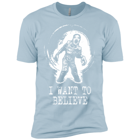 T-Shirts Light Blue / YXS Believe in Flukeman Boys Premium T-Shirt