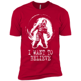 T-Shirts Red / YXS Believe in Flukeman Boys Premium T-Shirt