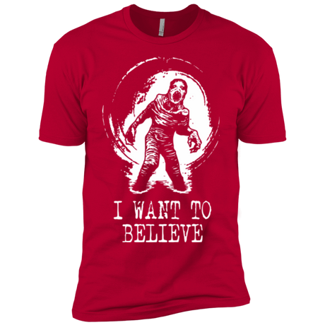 T-Shirts Red / YXS Believe in Flukeman Boys Premium T-Shirt