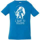 T-Shirts Cobalt / 6 Months Believe in Flukeman Infant Premium T-Shirt
