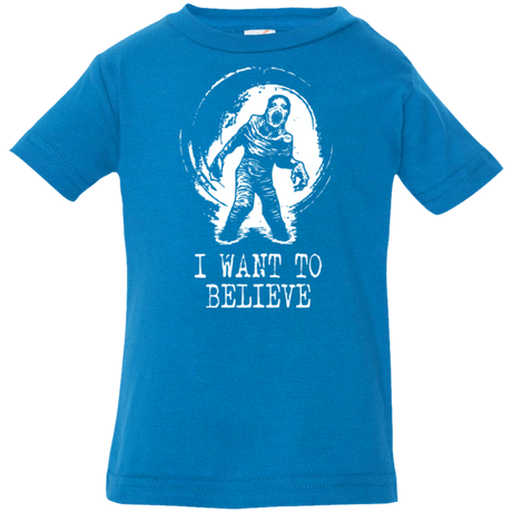 T-Shirts Cobalt / 6 Months Believe in Flukeman Infant Premium T-Shirt