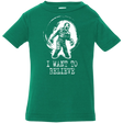T-Shirts Kelly / 6 Months Believe in Flukeman Infant Premium T-Shirt