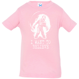 T-Shirts Pink / 6 Months Believe in Flukeman Infant Premium T-Shirt