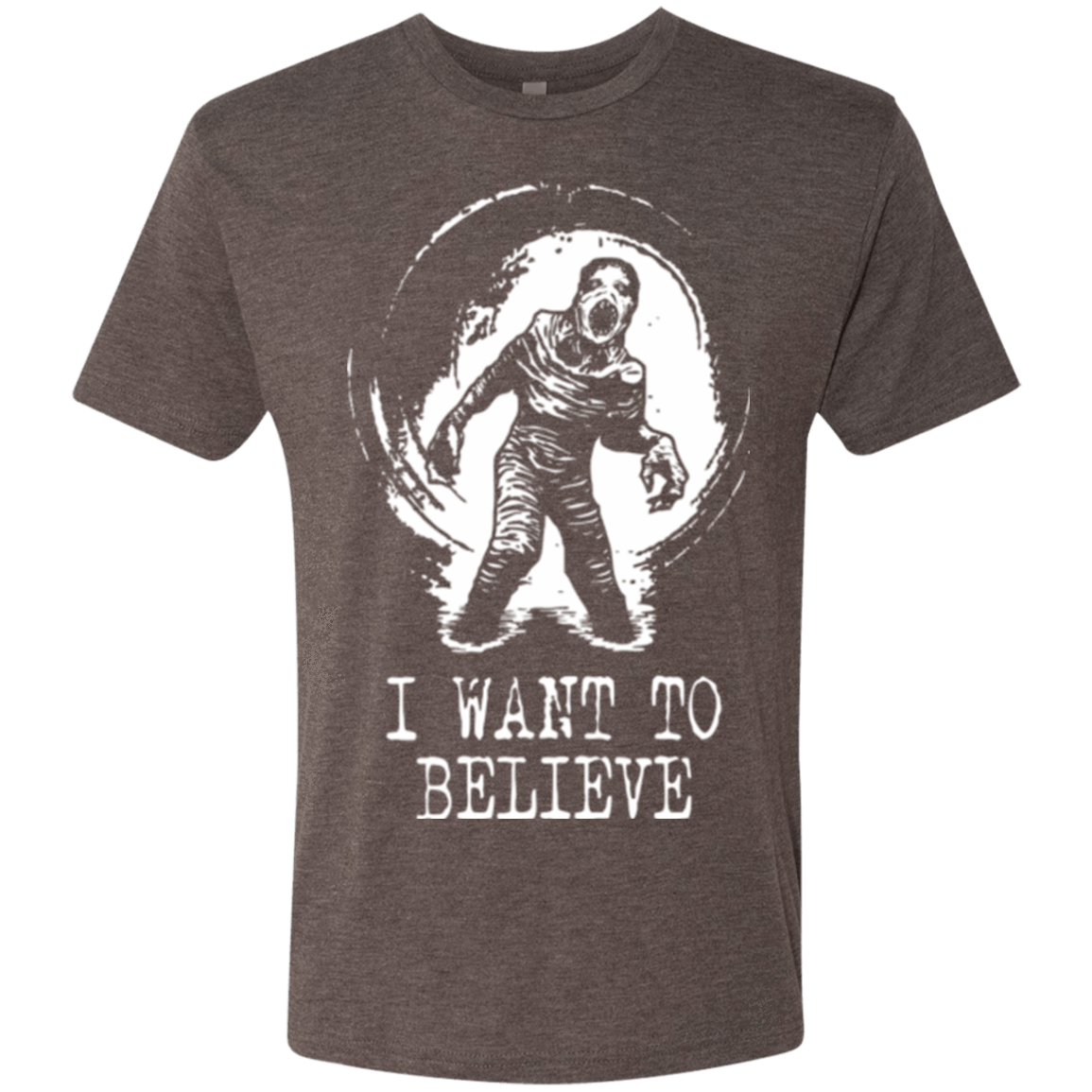 T-Shirts Macchiato / Small Believe in Flukeman Men's Triblend T-Shirt