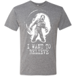 T-Shirts Premium Heather / Small Believe in Flukeman Men's Triblend T-Shirt