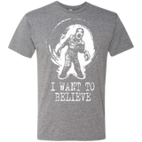T-Shirts Premium Heather / Small Believe in Flukeman Men's Triblend T-Shirt