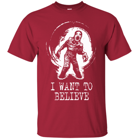 T-Shirts Cardinal / Small Believe in Flukeman T-Shirt