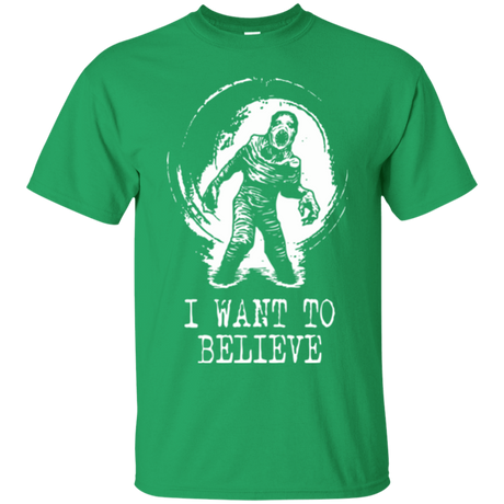 T-Shirts Irish Green / Small Believe in Flukeman T-Shirt