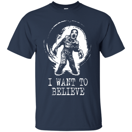 T-Shirts Navy / Small Believe in Flukeman T-Shirt