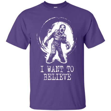 T-Shirts Purple / Small Believe in Flukeman T-Shirt