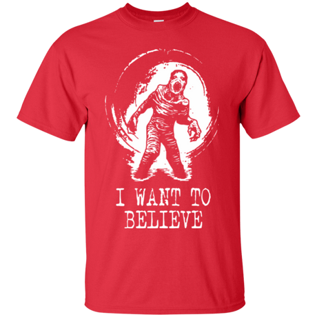 T-Shirts Red / Small Believe in Flukeman T-Shirt