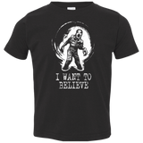 T-Shirts Black / 2T Believe in Flukeman Toddler Premium T-Shirt