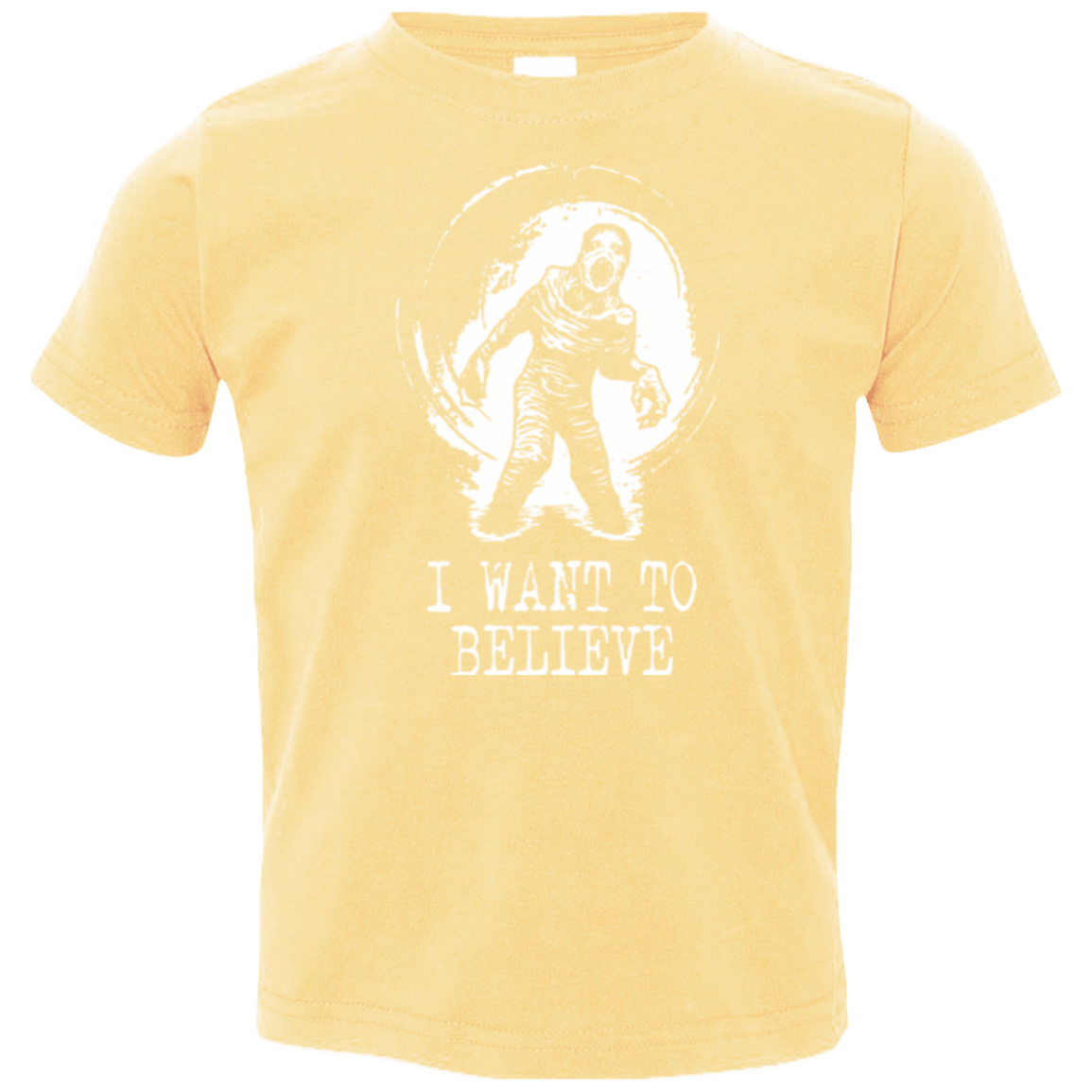 T-Shirts Butter / 2T Believe in Flukeman Toddler Premium T-Shirt