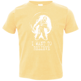 T-Shirts Butter / 2T Believe in Flukeman Toddler Premium T-Shirt