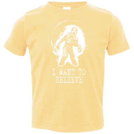 T-Shirts Butter / 2T Believe in Flukeman Toddler Premium T-Shirt