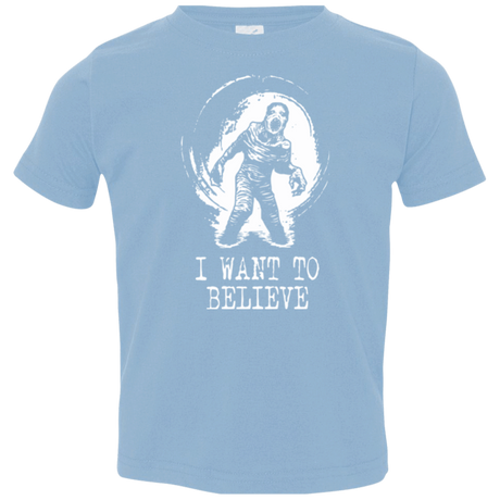 T-Shirts Light Blue / 2T Believe in Flukeman Toddler Premium T-Shirt