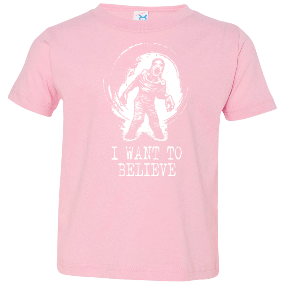 T-Shirts Pink / 2T Believe in Flukeman Toddler Premium T-Shirt