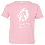 T-Shirts Pink / 2T Believe in Flukeman Toddler Premium T-Shirt