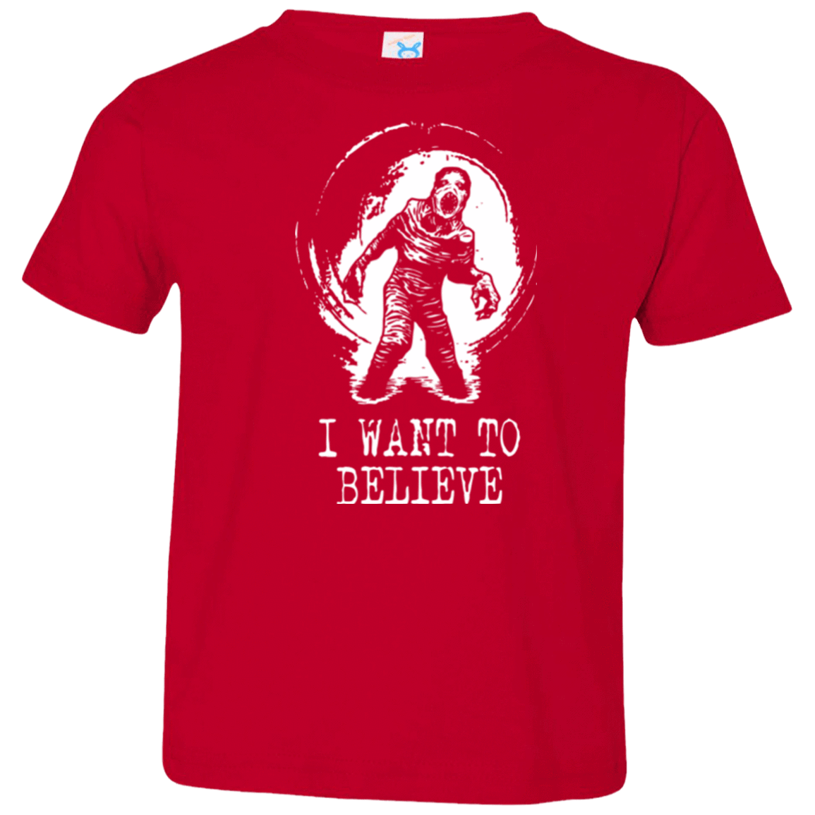 T-Shirts Red / 2T Believe in Flukeman Toddler Premium T-Shirt