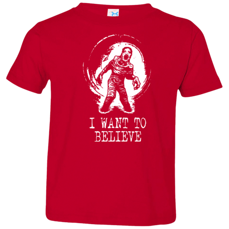 T-Shirts Red / 2T Believe in Flukeman Toddler Premium T-Shirt