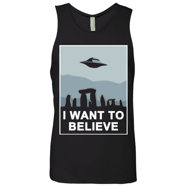 T-Shirts Black / Small Believe in Stonehenge Men's Premium Tank Top