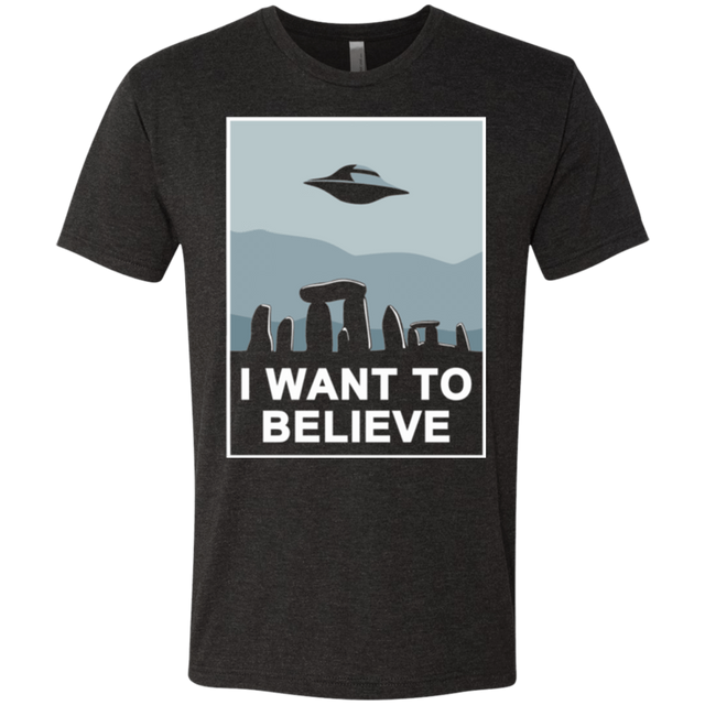 T-Shirts Vintage Black / Small Believe in Stonehenge Men's Triblend T-Shirt