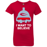 T-Shirts Red / YXS Believe in toasters Girls Premium T-Shirt