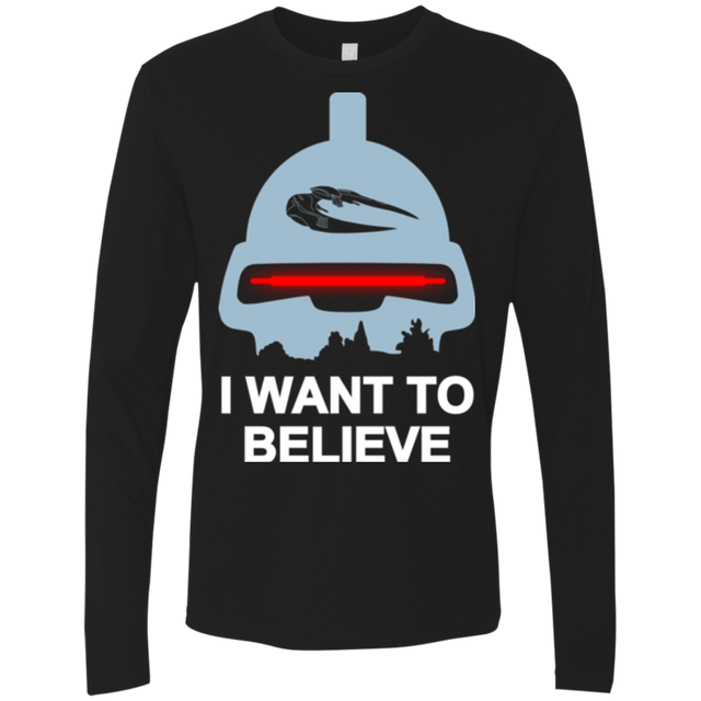 T-Shirts Black / Small Believe in toasters Men's Premium Long Sleeve