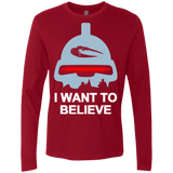 T-Shirts Cardinal / Small Believe in toasters Men's Premium Long Sleeve