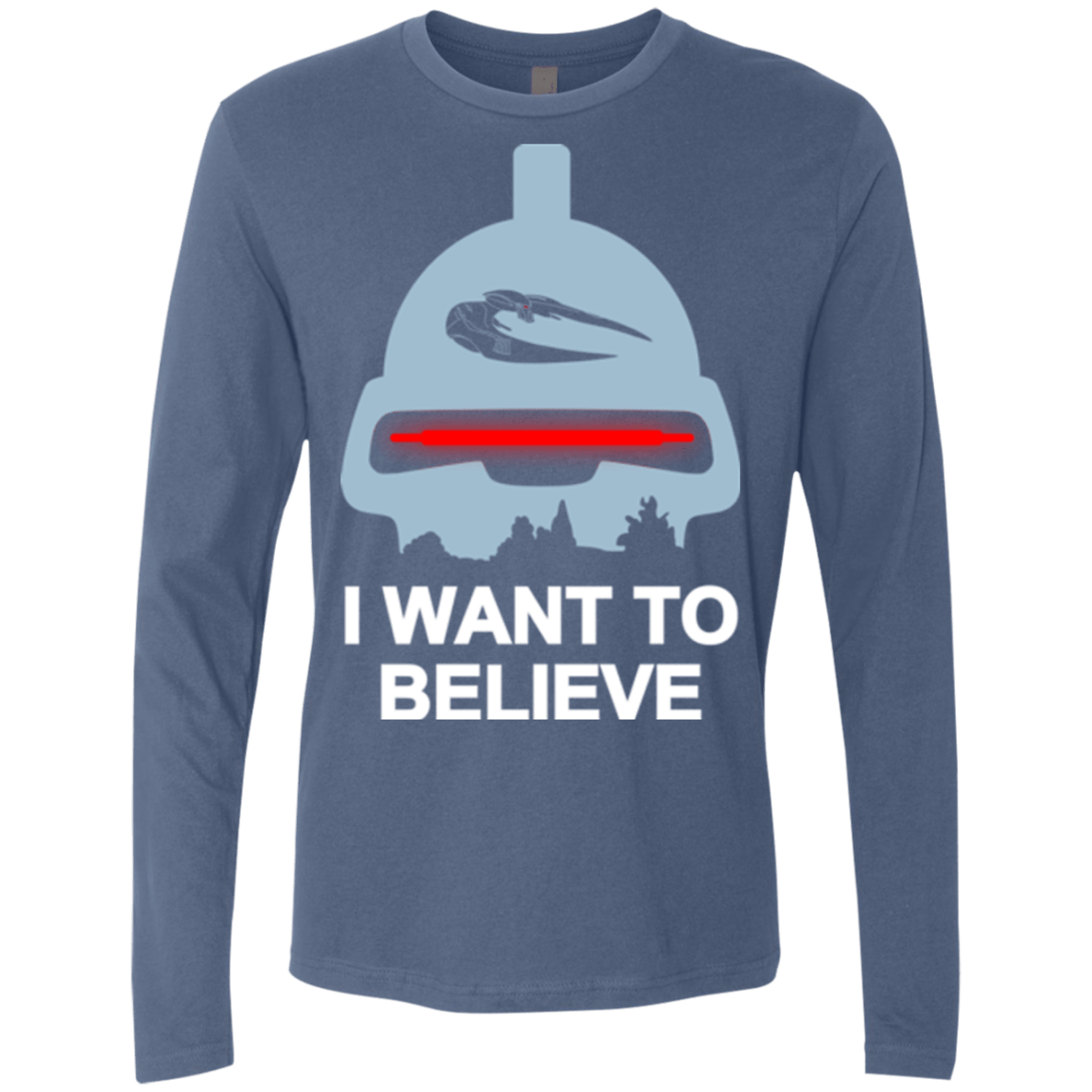 T-Shirts Indigo / Small Believe in toasters Men's Premium Long Sleeve