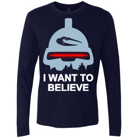 T-Shirts Midnight Navy / Small Believe in toasters Men's Premium Long Sleeve