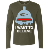 T-Shirts Military Green / Small Believe in toasters Men's Premium Long Sleeve