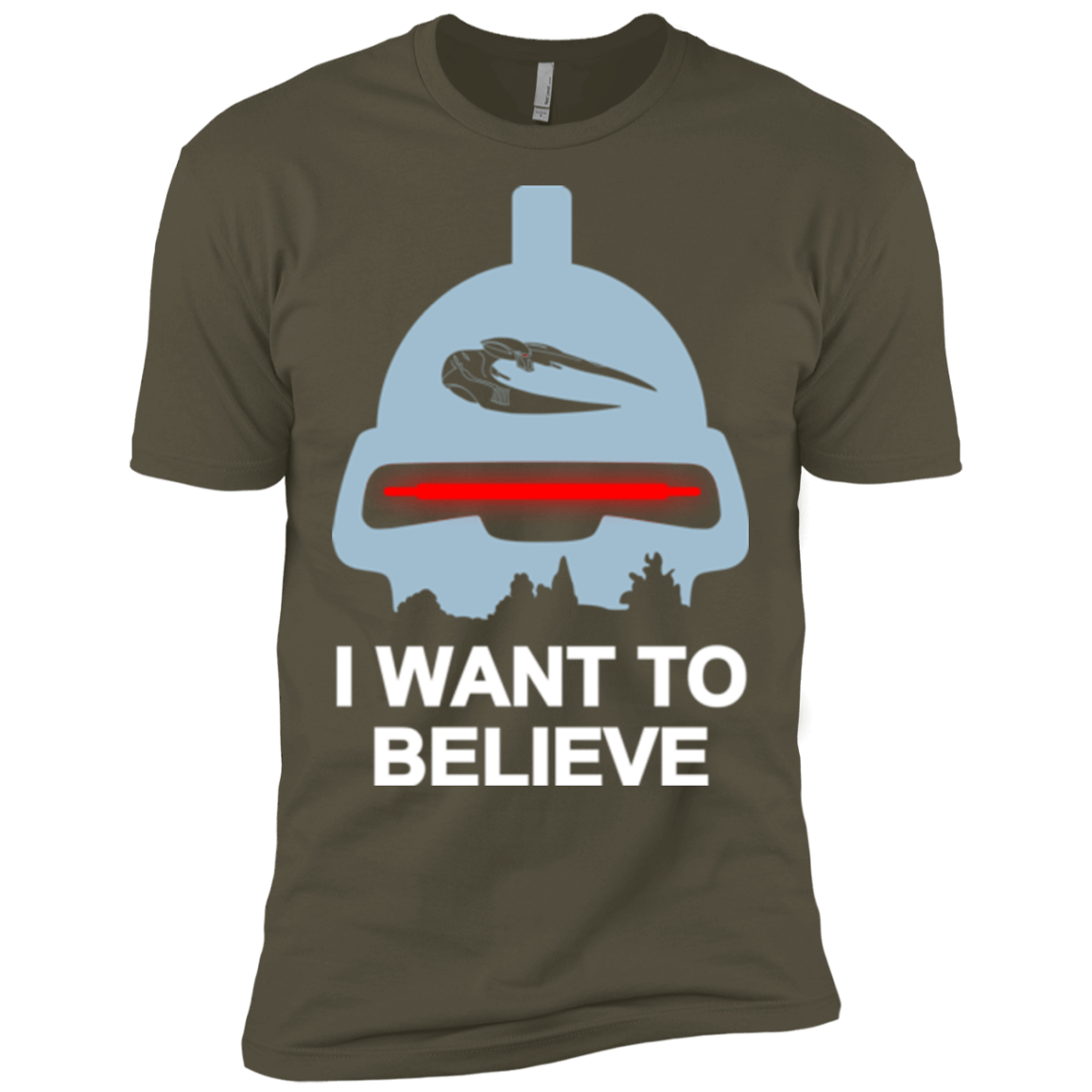 T-Shirts Military Green / X-Small Believe in toasters Men's Premium T-Shirt
