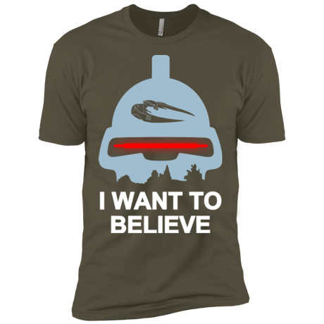 T-Shirts Military Green / X-Small Believe in toasters Men's Premium T-Shirt