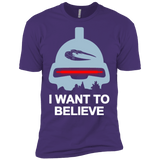 T-Shirts Purple / X-Small Believe in toasters Men's Premium T-Shirt