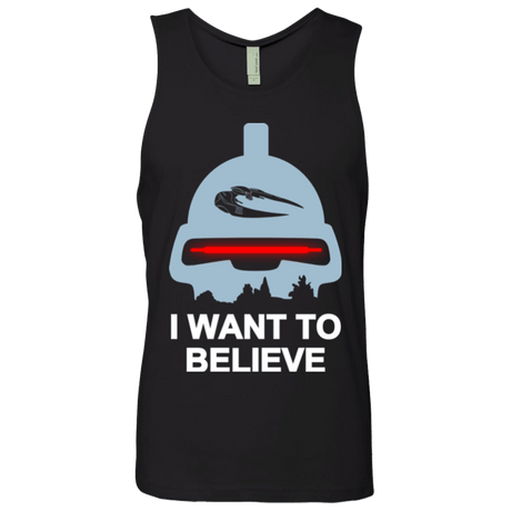 T-Shirts Black / Small Believe in toasters Men's Premium Tank Top