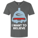T-Shirts Heavy Metal / X-Small Believe in toasters Men's Premium V-Neck