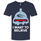T-Shirts Midnight Navy / X-Small Believe in toasters Men's Premium V-Neck