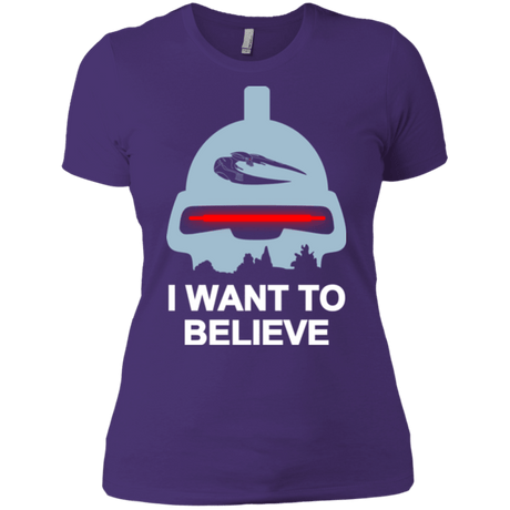 T-Shirts Purple / X-Small Believe in toasters Women's Premium T-Shirt