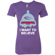T-Shirts Purple Rush / Small Believe in toasters Women's Triblend T-Shirt