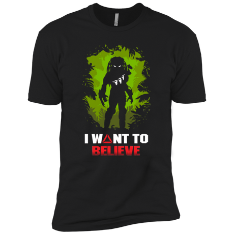 T-Shirts Black / X-Small Believe in Yautja Men's Premium T-Shirt