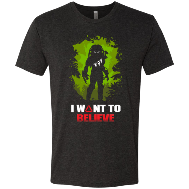 T-Shirts Vintage Black / Small Believe in Yautja Men's Triblend T-Shirt